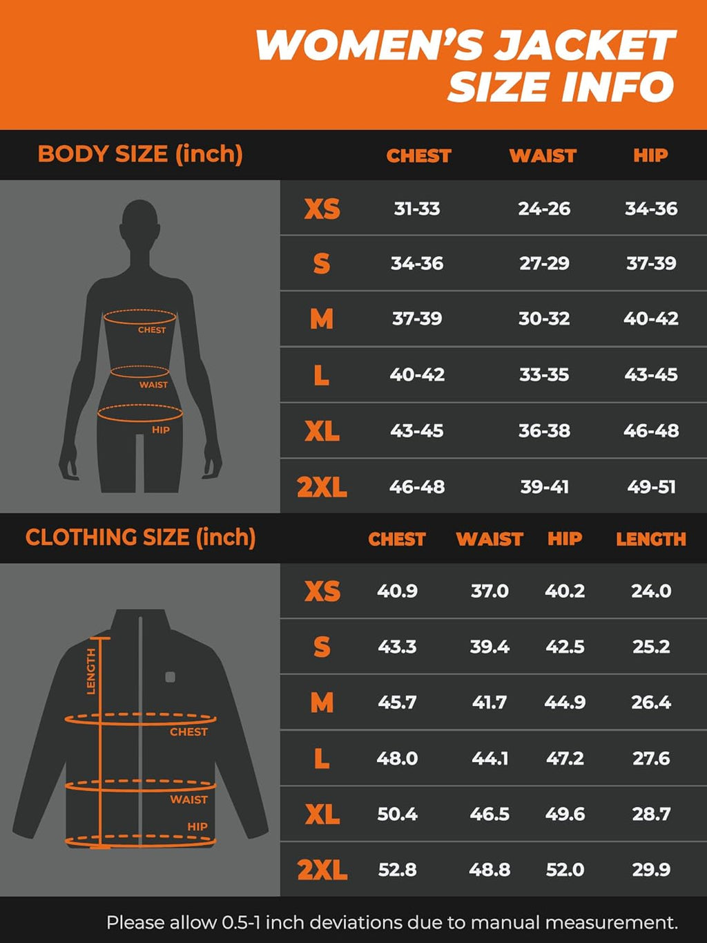 Women'S Slim Fit Heated Jacket with Battery Pack and Detachable Hood (Black/Purple,L)