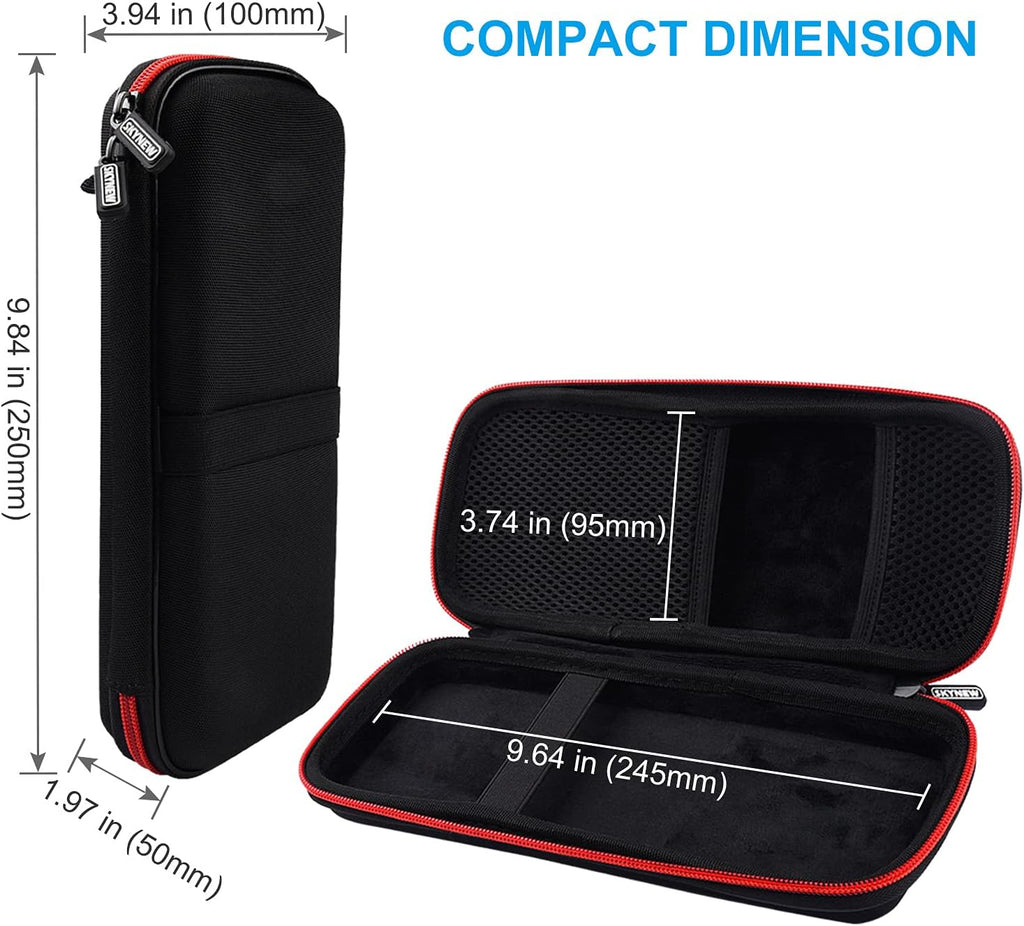 Hard Travel Case Fit for Ravpower 26800/20100/20000Mah, Anker Power Core 26800Mah/Powercore +26800Mah, Dulla M50000 Power Bank 12000Mah, ROMOSS 30000Mah, Lab599 Tx500 Radio by  (Large Black)