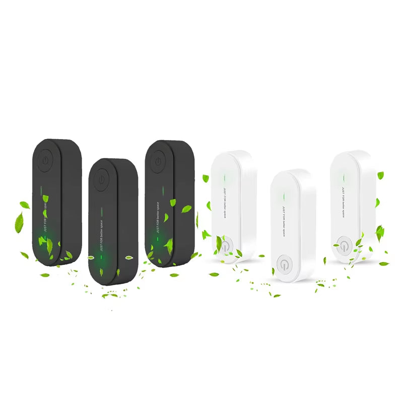 3Pcs Plug-In Air Purifier, Mini Portable Air Purifier, Ion Generator Air Purifier Suitable for Pet Bedroom US Plug