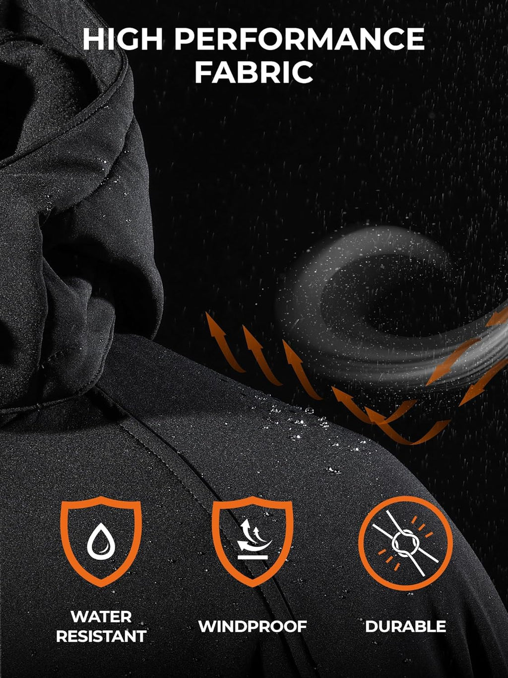 Women'S Slim Fit Heated Jacket with Battery Pack and Detachable Hood (Black/Purple,L)