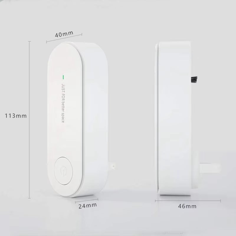 3Pcs Plug-In Air Purifier, Mini Portable Air Purifier, Ion Generator Air Purifier Suitable for Pet Bedroom US Plug